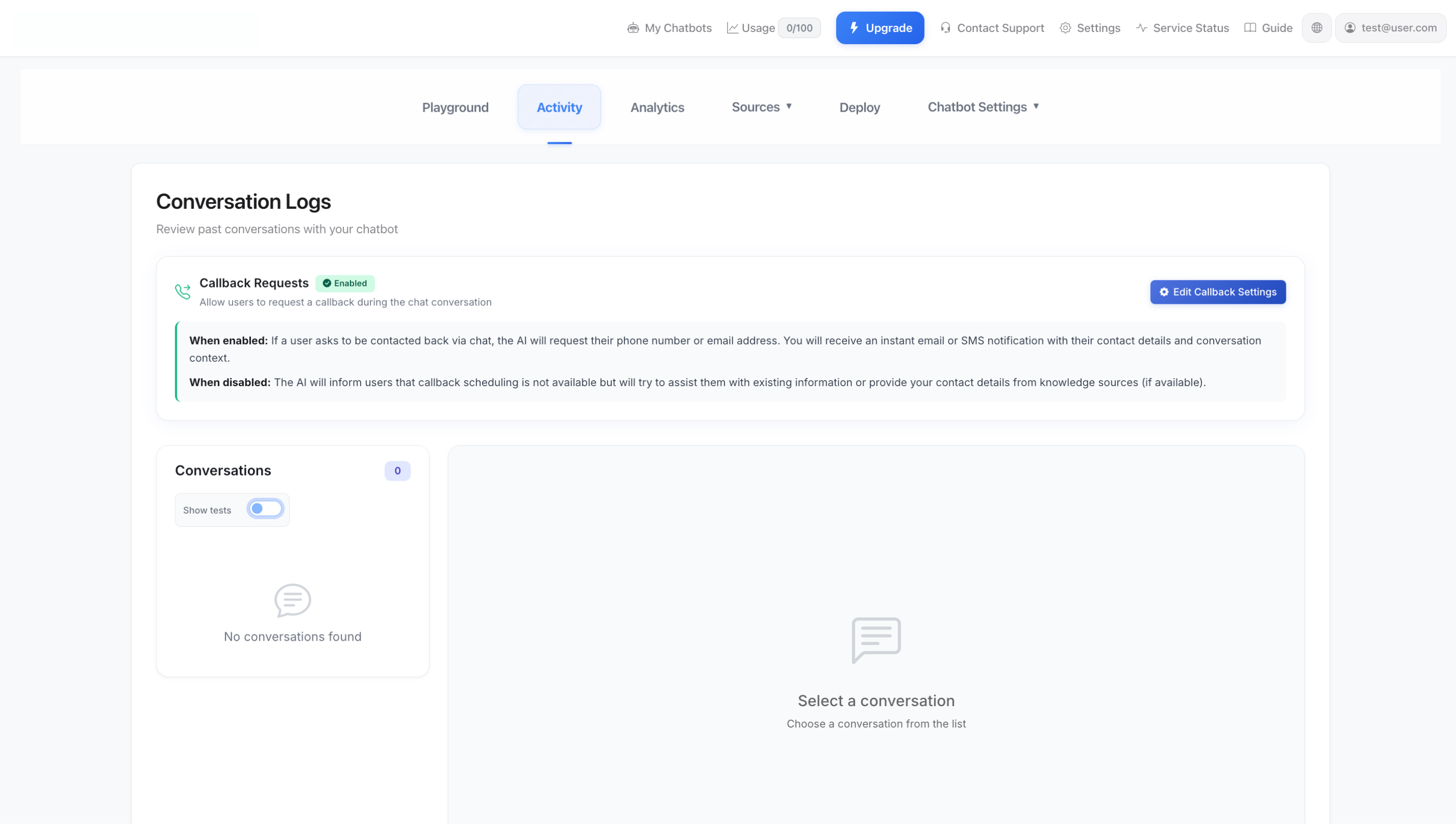 Jurnale de activitate și conversații